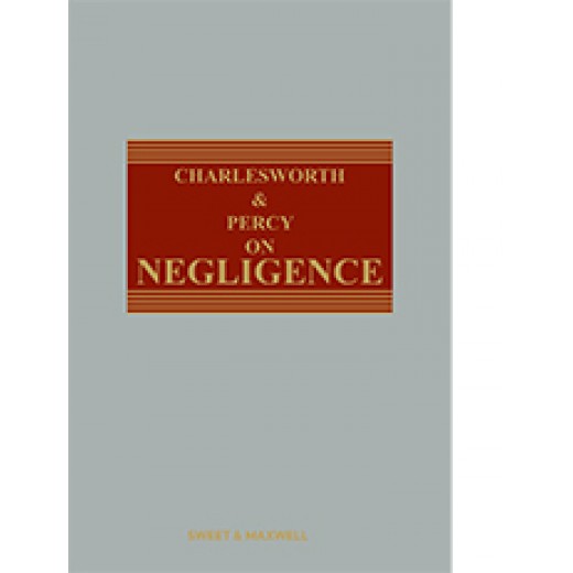 Charlesworth & Percy on Negligence 15th ed with 1st Supplement